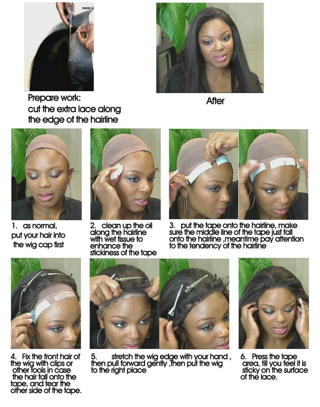 How to Apply For A Lace Front Wig – Wigs and Hairpieces
